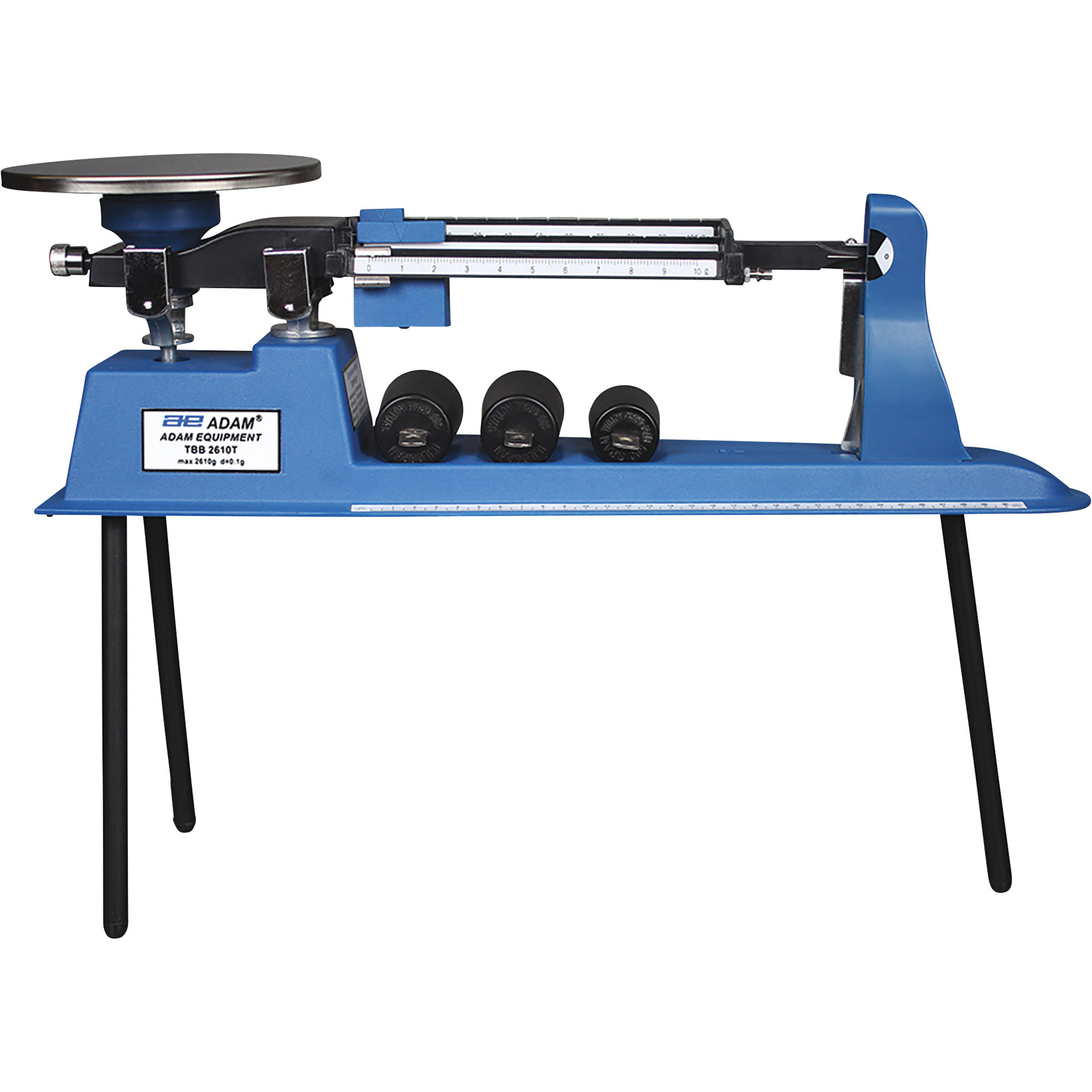 Adam Equipment Triple Beam Balance Scale, 5.7-Lb. Capacity, 23in.L x 7in.W x 9in.H, Model# TBB 2610T